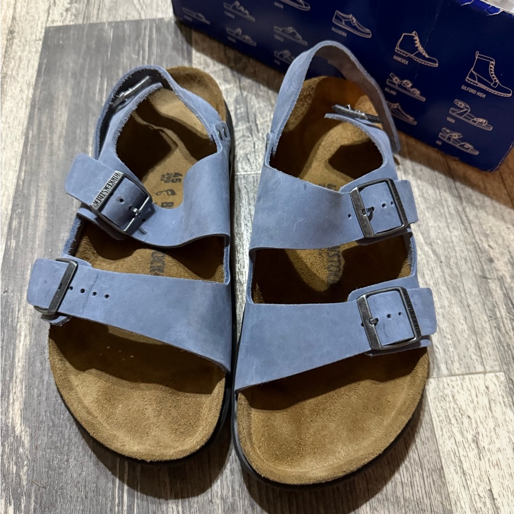 Birkenstock Blue Double Strap Sandals